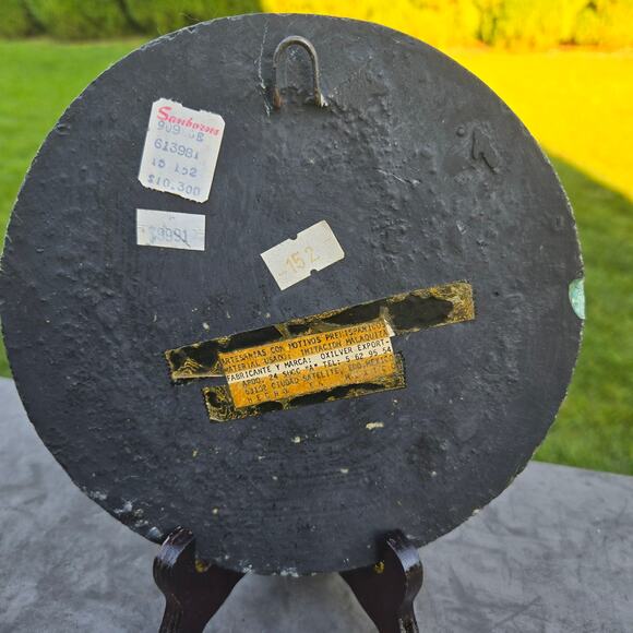 Vintage Mayan Aztec Sun Stone Calendar Made in Mexico - Picture 6 of 12